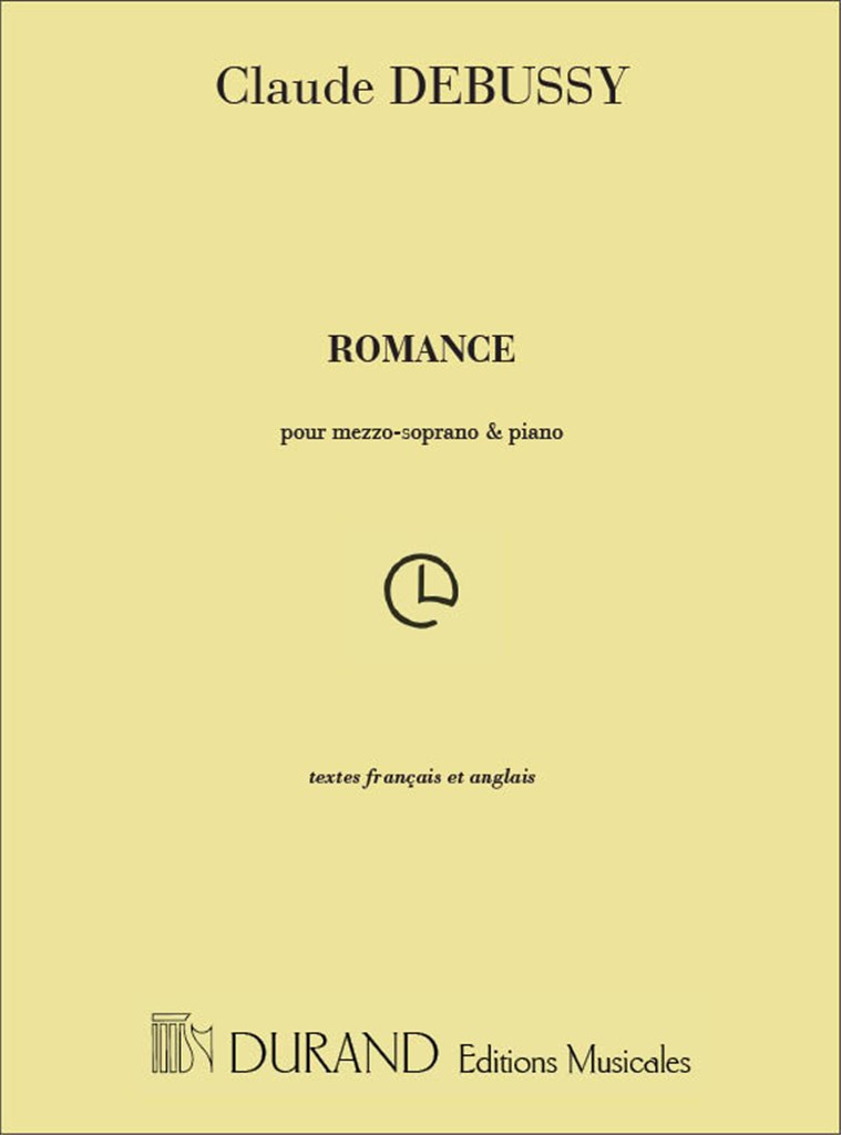 Romance, Pour Mezzo-Soprano Et Piano